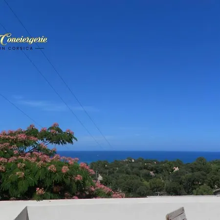 Appt Plein Pied Terrasse Toit Vue Sur Mer A 5 Min De La Plage De La Testa Olmucciu