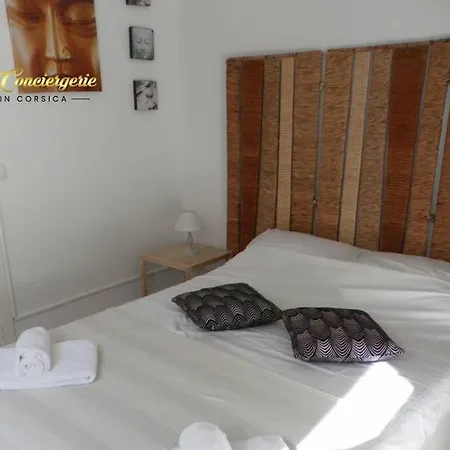 Apartmán Appt Plein Pied Terrasse Toit Vue Sur Mer A 5 Min De La Plage De La Testa Olmucciu